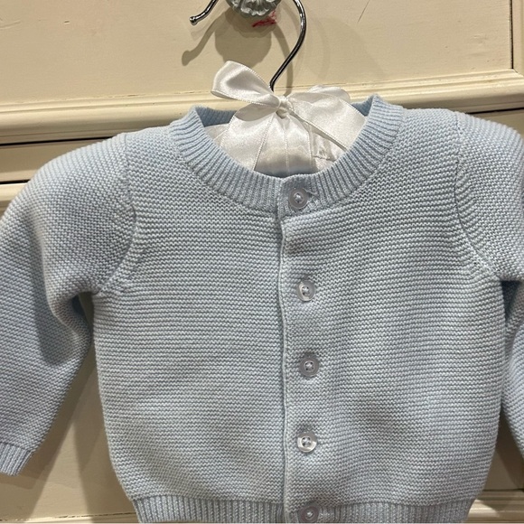 Edgehill Collection Button Front Sweater - Picture 5 of 10